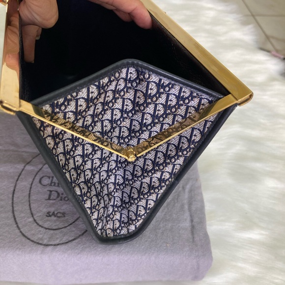 Auth Vintage Dior Clutch >NO DUST BAG - Picture 9 of 16
